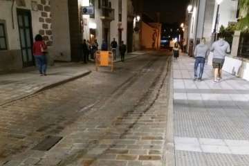  San Juan, limpio tras la romería ofrenda (Foto TA)